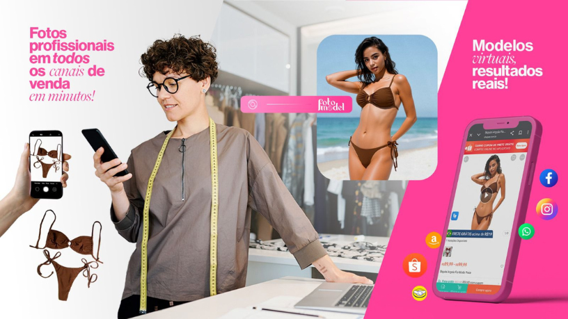 A FotoModel leva sua marca ao próximo nível visual no mundo digital.

